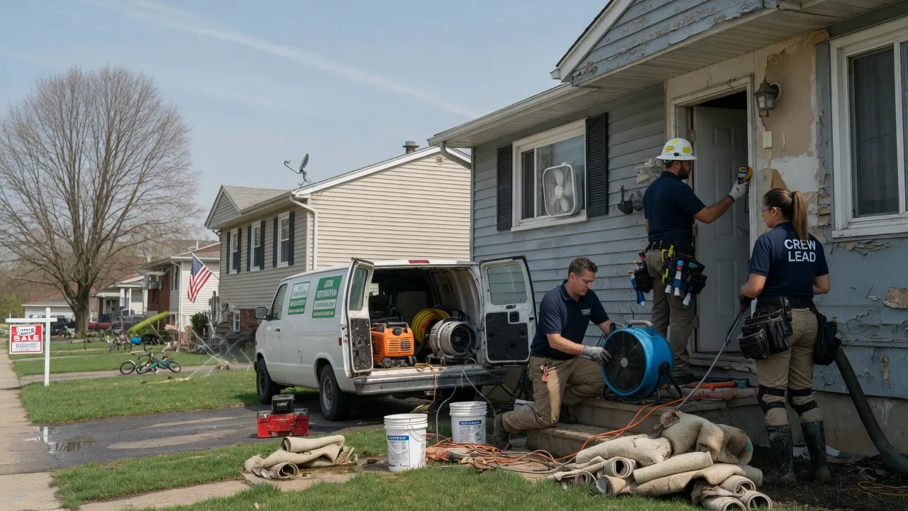 Flood Cleanup in Vestaburg, PA near me