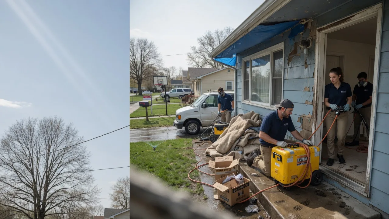 Basement Flood Cleanup in Vestaburg, PA near me